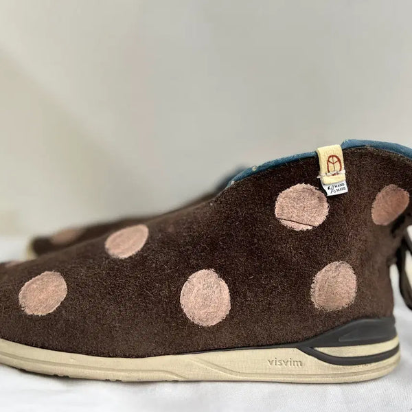 [BUNJANG] Visvim 2014 Laramie-Folk Polka Dot Boots / VISVIM 비즈빔 14시즌 라라미 포크 부츠 도트모델 265