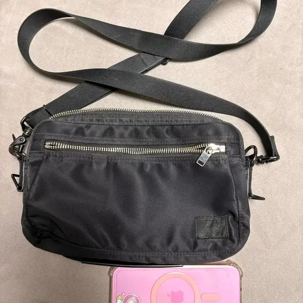 [BUNJANG] Porter Yoshida Black Crossbody Bag / PORTER 요시다 포터 블랙 크로스백 (남녀공용)