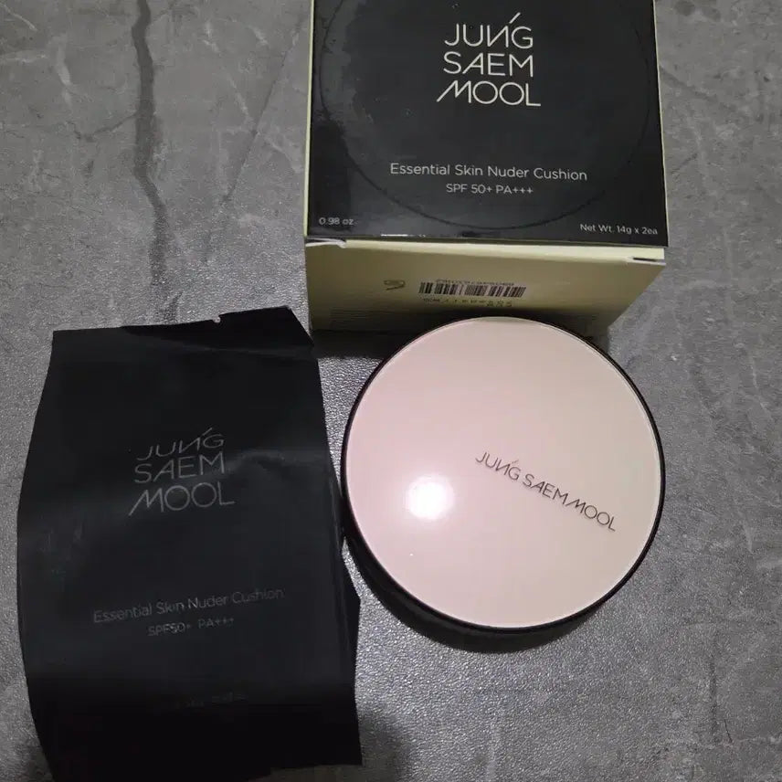[BUNJANG] Jung Saem Mool Essential Skin Nuder Cushion SPF50+ PA+++ (Shade 21) / 정샘물 에센셜 스킨 누더 쿠션
