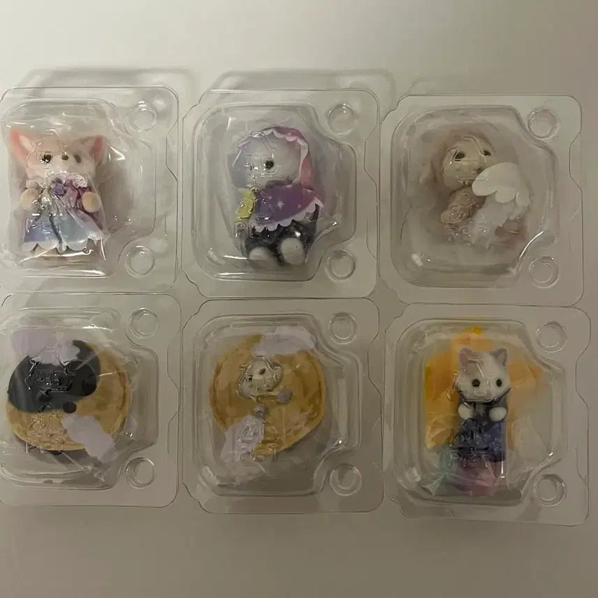 [BUNJANG] Sylvanian Families Milky Way 6-Piece Full Set Bundle / 실바니안 밀키웨이 6종 풀셋 일괄