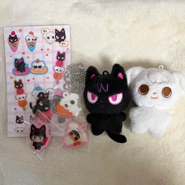 [BUNJANG] ENHYPEN NICHOLAS IUJU Konyang Jjumeong Doll Photocard / 앤팀 니콜라스 의주 코냥 쭈멍 인형 포카