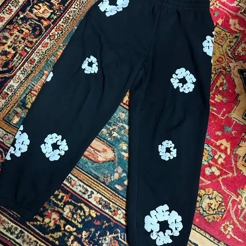 [BUNJANG] Denim Tears Cotton Hem Sweatpants / 데님티어스 코튼 햄 스웻팬츠 (런던 소호 도버스트릿 마켓 직접구매)