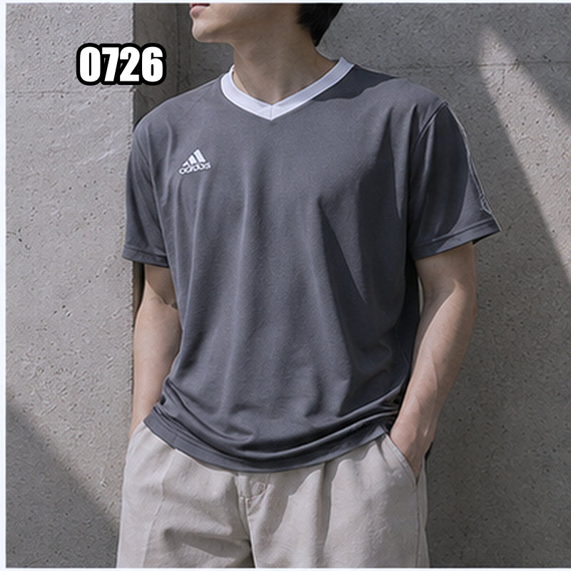 [BUNJANG] Adidas Entrada 22 Jersey T-Shirt Team Grey / 4XL 아디다스 엔트라다 22 저지 티셔츠 팀 그레이 포