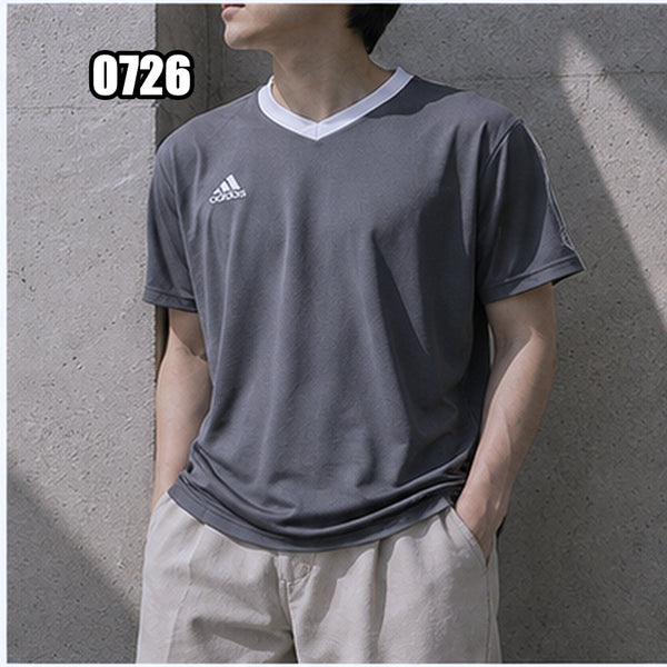 [BUNJANG] Adidas Entrada 22 Jersey T-Shirt Team Grey / 4XL 아디다스 엔트라다 22 저지 티셔츠 팀 그레이 포