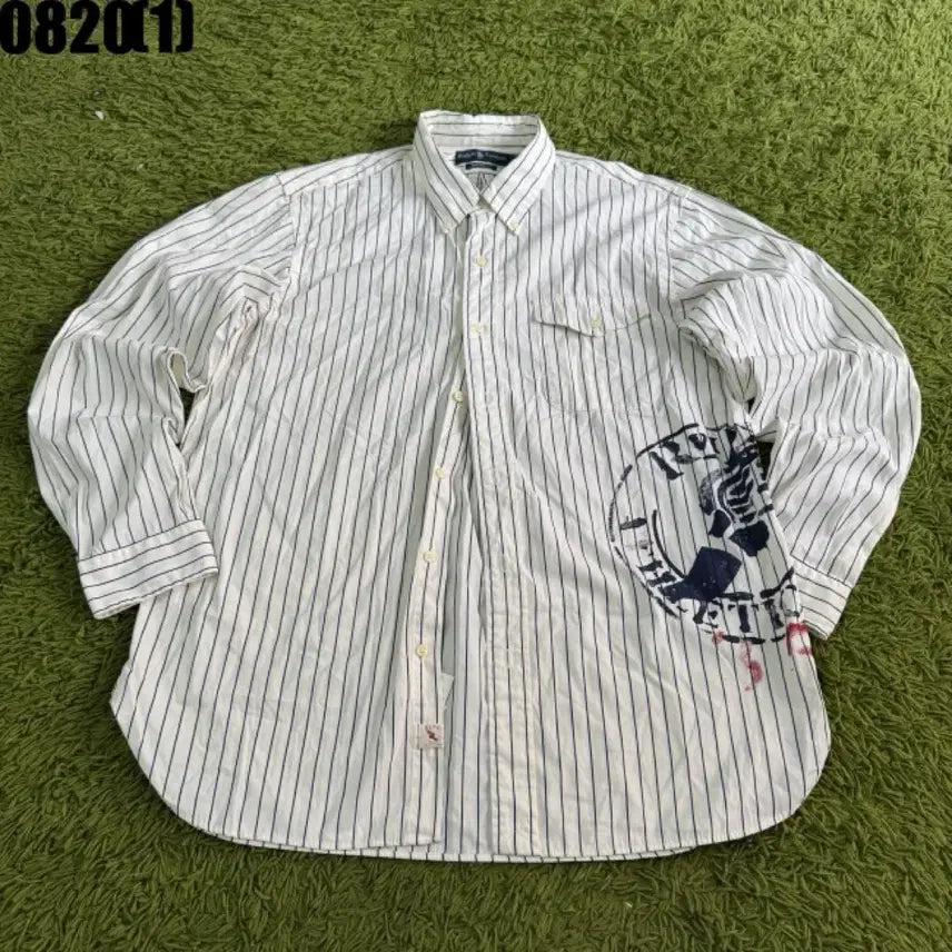 [BUNJANG] Polo Ralph Lauren Striped Shirt XL / 폴로 랄프로렌 스트라이프 셔츠 xL