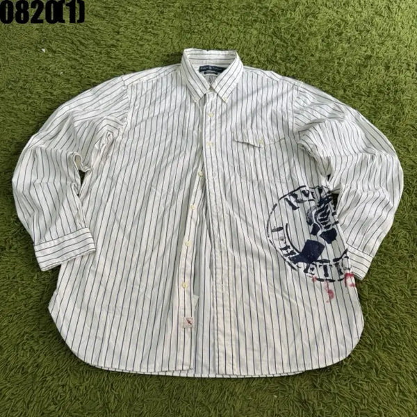 [BUNJANG] Polo Ralph Lauren Striped Shirt XL / 폴로 랄프로렌 스트라이프 셔츠 xL