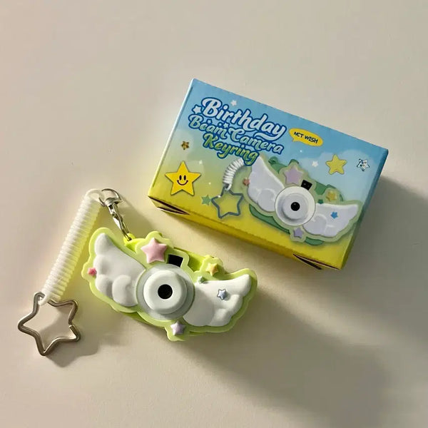 [BUNJANG] NCT WISH Mega Coffee Beam Camera Keychain / 엔시티 위시 메가커피 빔 카메라 키링 판매합니다! (가격제안 받습니다!)