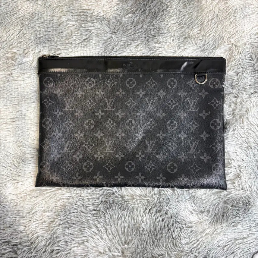 [BUNJANG] Louis Vuitton Eclipse Pochette Apollo Clutch Bag / [정품,OS] 루이비통 이클립스 포쉐트 아폴로 클러치백