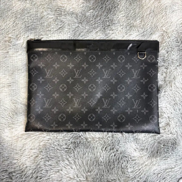 [BUNJANG] Louis Vuitton Eclipse Pochette Apollo Clutch Bag / [정품,OS] 루이비통 이클립스 포쉐트 아폴로 클러치백