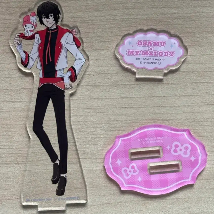 [BUNJANG] Bungo Stray Dogs Dazai Osamu Sanrio Acrylic Stand / 문스독 다자이 오사무 산리오 아크릴