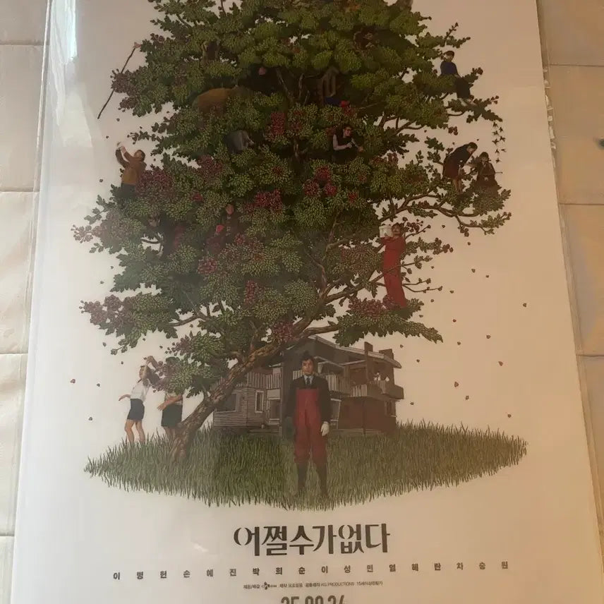 [BUNJANG] Park Chan-wook Director 'Decision to Leave' A3 L-Folder / 어쩔수가없다 박찬욱 감독 A3 L자 파일