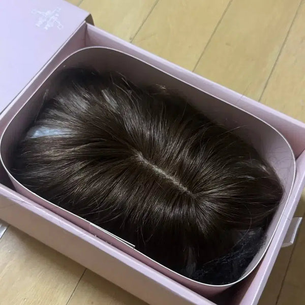 [BUNJANG] Pinkage 100% Human Hair Top Cover / 새상품) 핑크에이지 인모 100% 정수리 탑 커버
