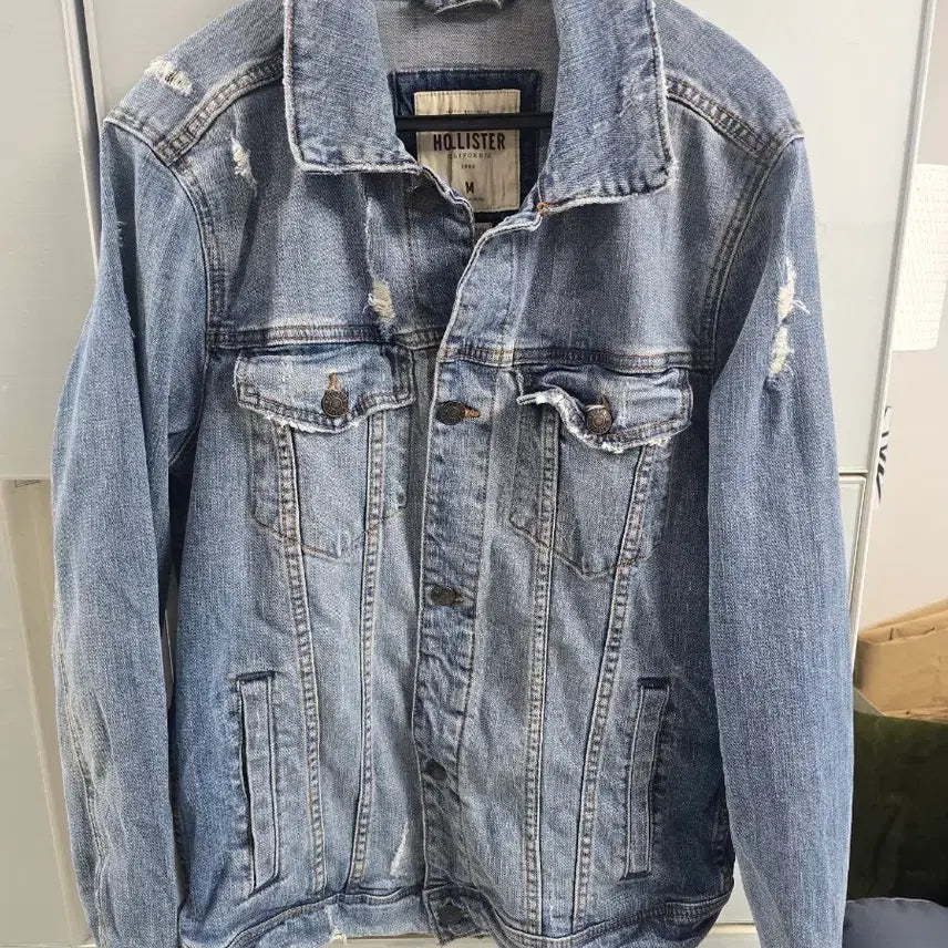 [BUNJANG] Hollister Denim Jacket / 홀리스터 청자켓 데님 자켓 M사이즈