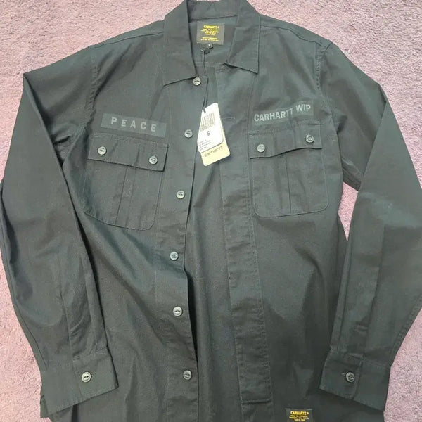 [BUNJANG] Carhartt WIP S/S Shirt Black / 칼하트 WIP 셔츠 블랙