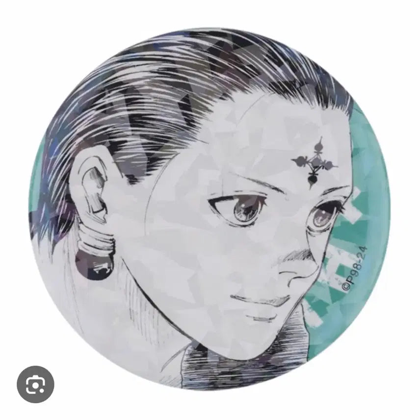 [BUNJANG] Hunter x Hunter Chrollo All-Star Hologram Can Badge (Sealed) / 헌터헌터 클로로 올스타 홀로그램 캔뱃지 미개봉 새상품