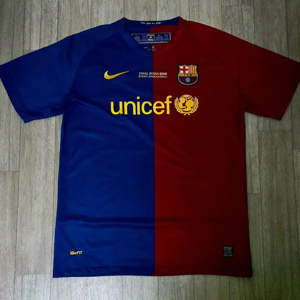 [BUNJANG] FC Barcelona 2008-2009 Home Authentic Jersey - Final Match Edition / 08 09 바르샐로나 정품 유니폼