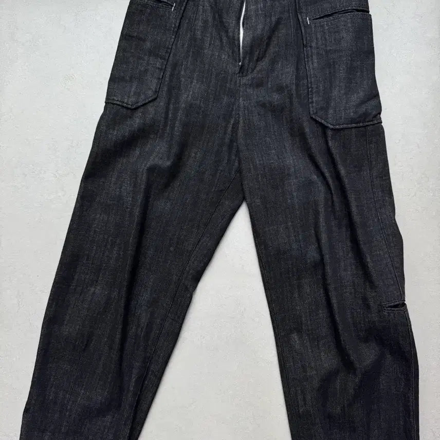 [BUNJANG] Pollyteru Liso Denim Black / 폴리테루 liso denim - black (slub black)