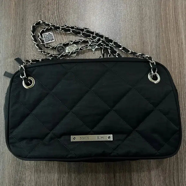 [BUNJANG] Matin Kim Pendant Fabric Quilting Bag / Matin Kim 마뗑킴 팬던트 패브릭 퀄팅백