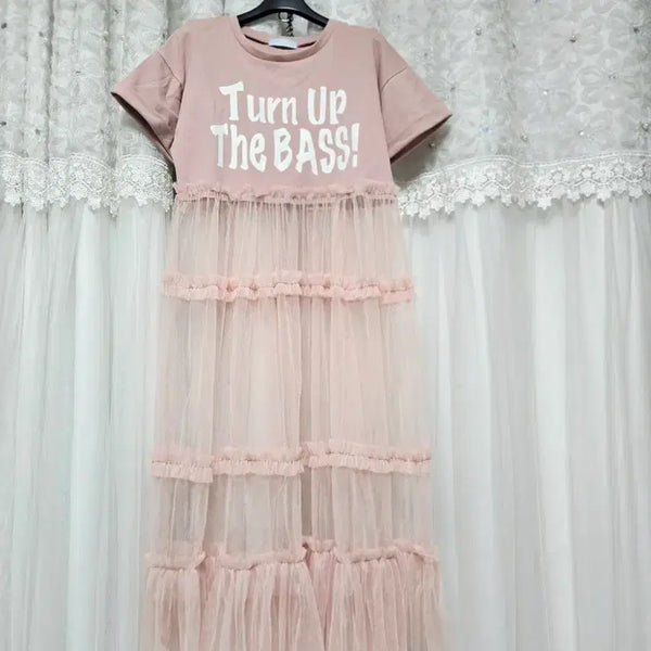 [BUNJANG] See-Through Layered Dress / 시스루 레이어드원피스