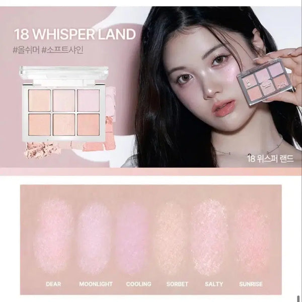 [BUNJANG] 2A N Better Me Eye Palette 18 Whisper Land (Sealed) / [미개봉] 투에이엔 베러 미 아이 팔레트 18 위스퍼 랜드