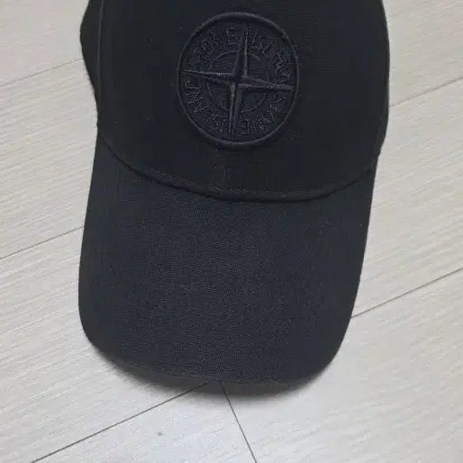 [BUNJANG] Stone Island Black Cotton Cap / 스톤아일랜드 모자 판매
