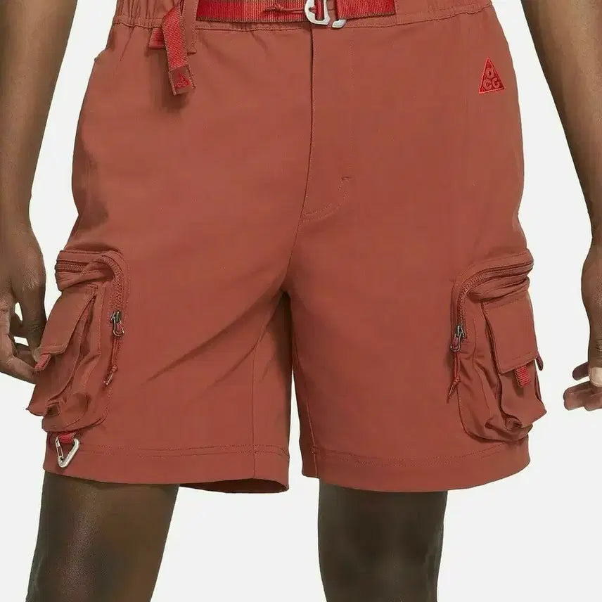 [BUNJANG] Nike ACG Cargo Shorts Redstone / 나이키 ACG 카고 쇼츠 레드스톤 / L