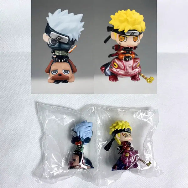 [BUNJANG] Naruto Classic Rare Figure - Six Paths Sage Kakashi, Pakkun / 나루토)고전)희귀)피규어) 푸치캐러 카카시 육도선인 팟쿤 파쿤 닌견