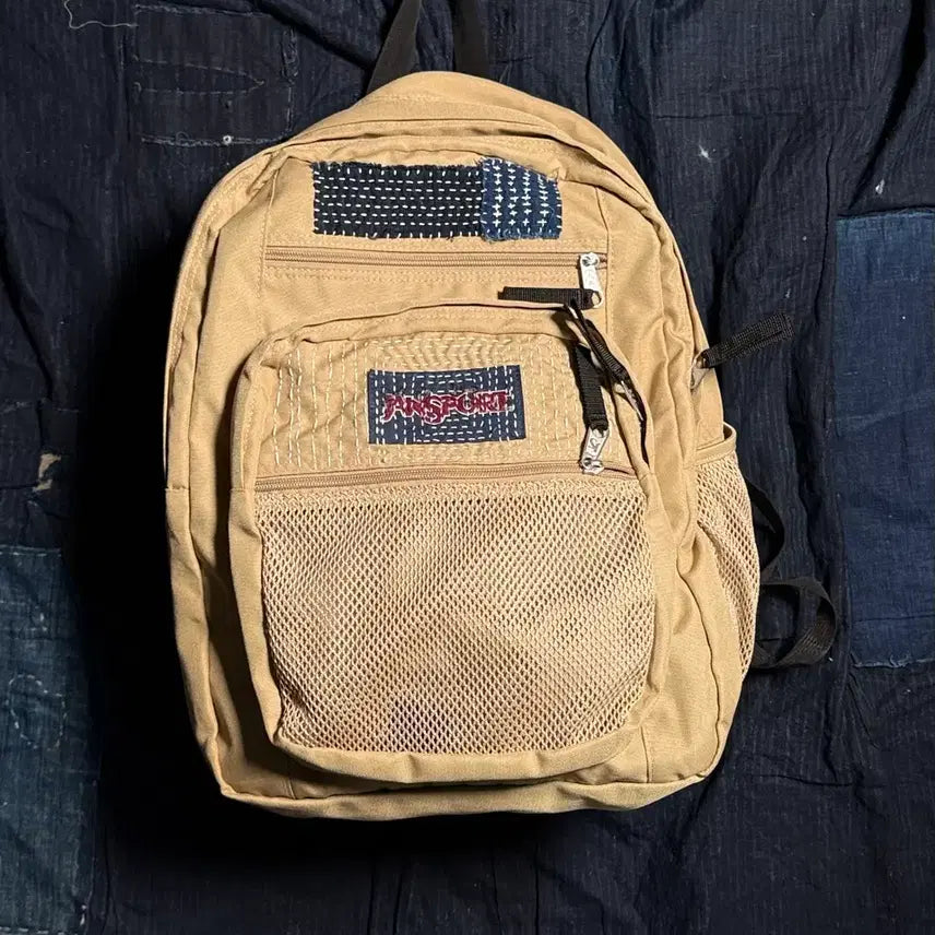 [BUNJANG] Mokuto Sashiko Boro SuperBreak Backpack (25L) / Mokuto #022 사시코 보로 슈퍼브레이크 원 25L