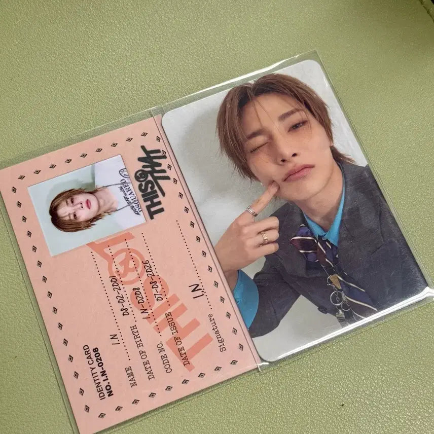 [BUNJANG] Stray Kids I.N Album Photocard Bundle Set / 스키즈 스트레이키즈 아이엔 앨범 포카 앨포 아이디카드 일괄 양도