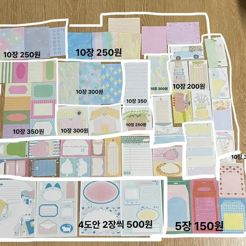 [BUNJANG] Memo Pad Assortment for Sale / 떡메모지 떡믹 처분