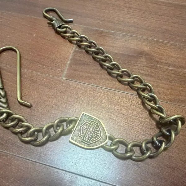 [BUNJANG] Harley-Davidson Solid Brass Wallet Chain / 할리데이비드슨 Solid Brass 솔리드 브라스 월렛체인