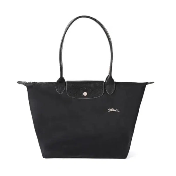 [BUNJANG] Longchamp Le Pliage Club Large Shoulder Tote Bag Black / 롱샴 르 플리아주 클럽 대형 숄더백 Le Pliage 토트백L 토트백 블랙 미사용 새상품 무료배송 데일리 가방 블랙