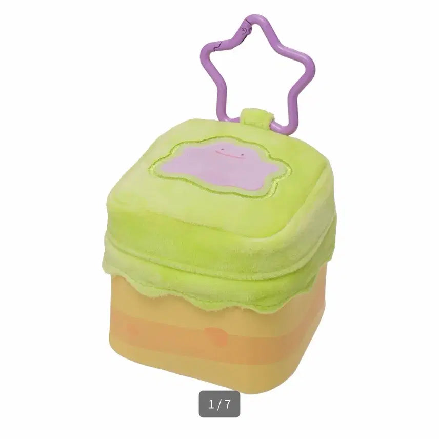 [BUNJANG] Pokopía Carabiner Attached Square Pouch Metamon / 포코피아 카라비너가 달린 스퀘어 파우치 메타몽
