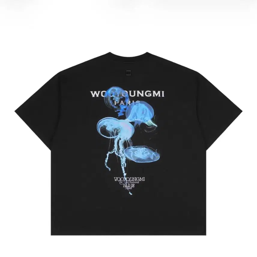[BUNJANG] Wooyoungmi Luminous Jellyfish T-Shirt / (새상품)우영미 루미너스 젤리피쉬 티셔츠