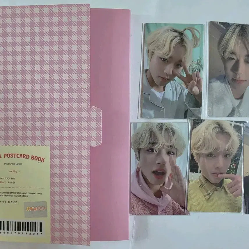 [BUNJANG] Park Ji Hoon 2020 Message On-Con Photocard Set & Postcard Book Bundle Set / 박지훈 2020 메세지 온콘 포토카드세트, 엽서북 일괄
