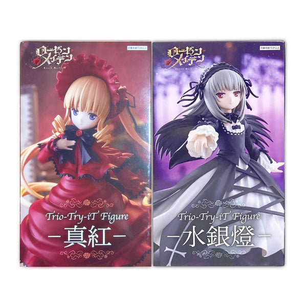[BUNJANG] Rozen Maiden Trio-Try-iT Shinku & Suigintou Figure 2 Types Bundle Set (Sealed) / (미개봉) 로젠메이든 Trio-Try-iT 신쿠 & 스이긴토 피규어 2종 일괄 세트