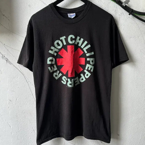 [BUNJANG] 00s Red Hot Chili Peppers Mint Logo Band T-Shirt / [M] 00's OG 레드핫 칠리 페퍼스 티셔츠 빈티지 밴드티 민트로고