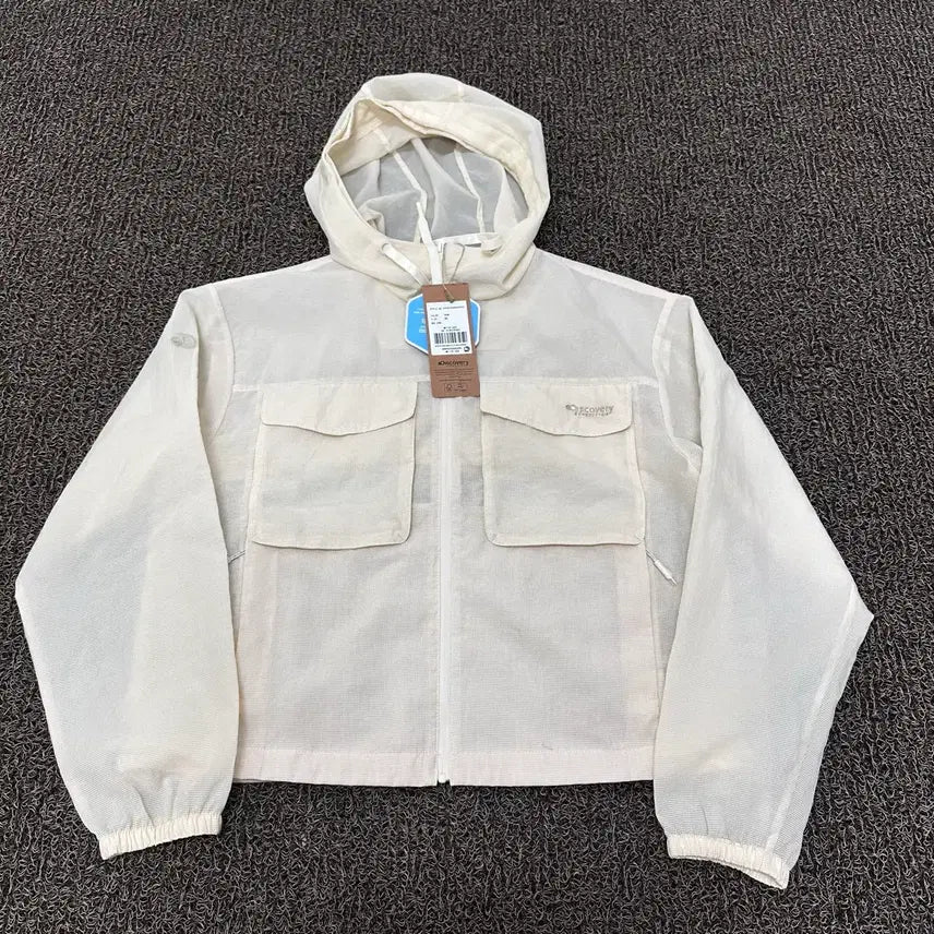 [BUNJANG] Discovery Expedition Women's Lightweight Windbreaker Jacket Size 85 / [새상품] 디스커버리 여성 경량 바람막이 자켓 85사이즈