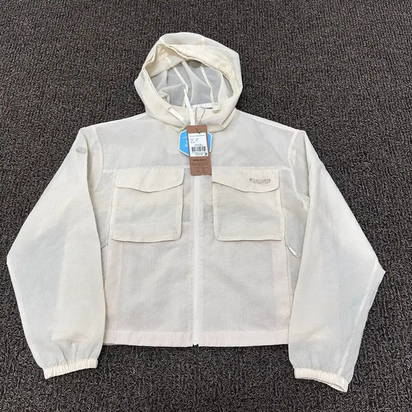 [BUNJANG] Discovery Expedition Women's Lightweight Windbreaker Jacket Size 85 / [새상품] 디스커버리 여성 경량 바람막이 자켓 85사이즈