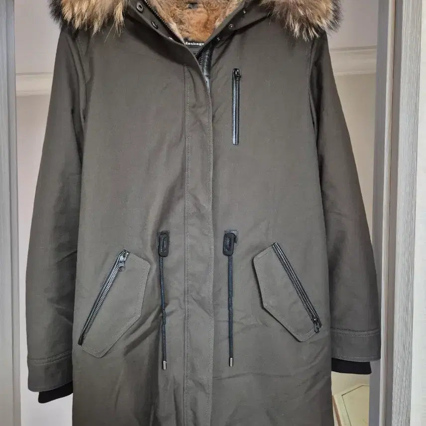 [BUNJANG] MACKAGE Moritz X Puffer Jacket (Khaki, Size S) / 멕케이지 모리츠 X