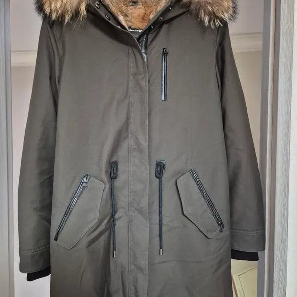 [BUNJANG] MACKAGE Moritz X Puffer Jacket (Khaki, Size S) / 멕케이지 모리츠 X