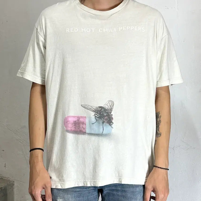 [BUNJANG] Red Hot Chili Peppers 10's 'I'm With You' Album Promo T-Shirt XL / [XL] 10's OG 레드핫 칠리 페퍼스 티셔츠 빈티지 밴드티