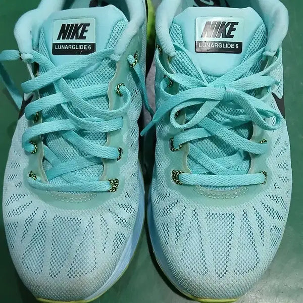 [BUNJANG] Nike LunarGide 6 Mint Running Shoes / 나이키 루나글라이드 6 민트색 운동화 235