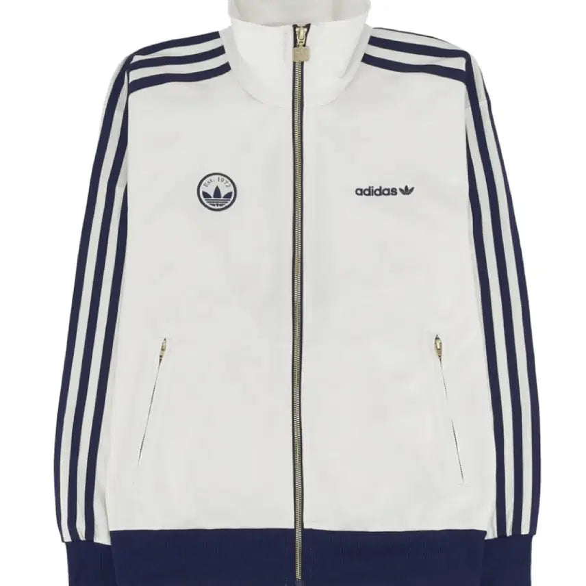 [BUNJANG] Adidas Firebird Track Jacket White Black / 아디다스 파이어버드 져지 화이트 블랙