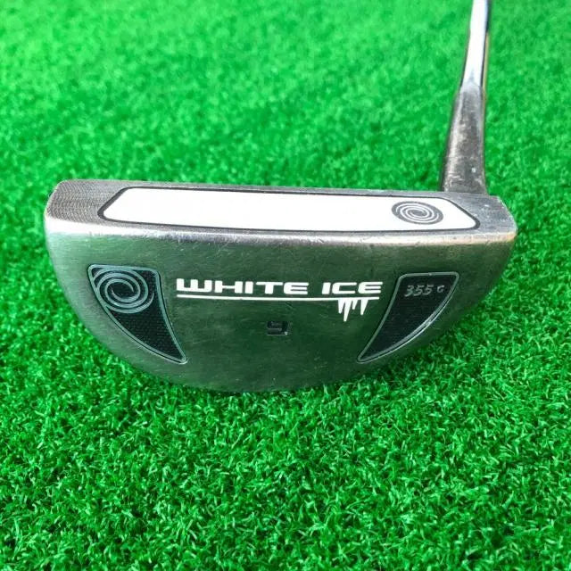 [BUNJANG] Odyssey White ICE 9 34-inch Mallet Putter - Shaft Rust / 오디세이 화이트 ICE9 34인치 말렛퍼터 샤프트 녹뜸있음 7026...