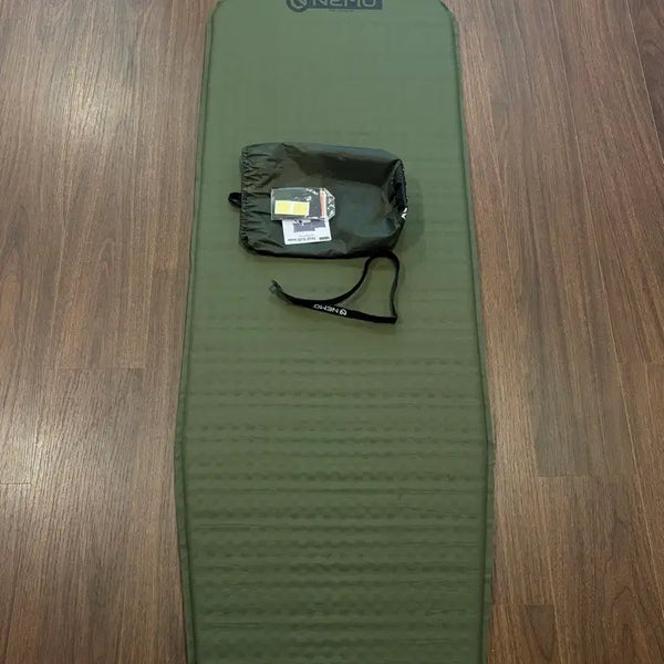 [BUNJANG] Nemo Aurora Regular Self-Inflating Sleeping Pad - Green / 니모 오라 레귤러 머미 자충매트