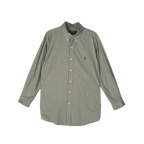 [BUNJANG] Polo Ralph Lauren Classic Fit Gingham Long Sleeve Shirt (L) / 71. 폴로 랄프로렌 클래식핏 깅엄체크 긴팔 셔츠 (L)