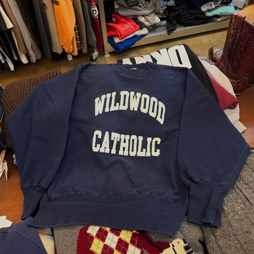 [BUNJANG] 90s Champion Reverse Weave FISHER COLLEGE Sweatshirt L / 90S 챔피온 리버스위브 FISHER COLLEGE 스웻셔츠 L