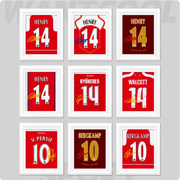 [BUNJANG] Arsenal Signed Jersey Magnet / 아스날 싸인 유니폼 마그넷
