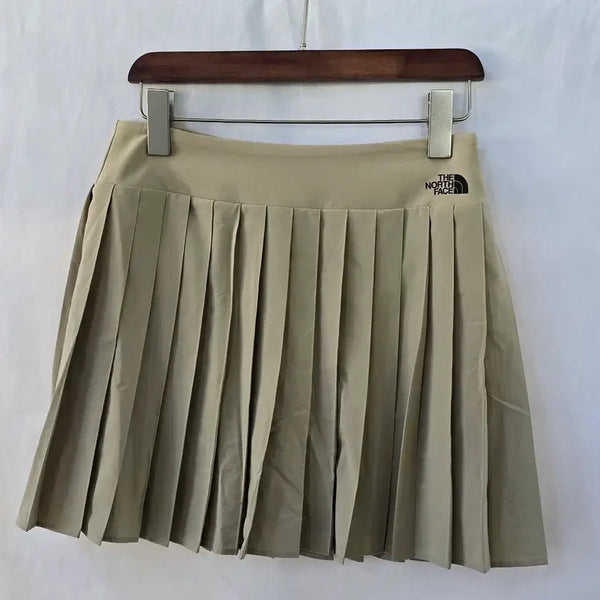 [BUNJANG] The North Face Women's Pleated Skirt Beige / 노스페이스 여성 플리츠 스커트 65/베이지